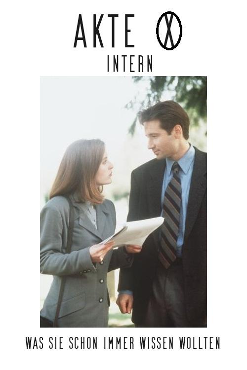 Постер Akte X Intern - Was Sie schon immer wissen wollten